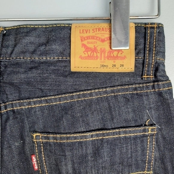 📣2/40$📣 LEVI'S straight kid's jeans size 16 - Picture 8 of 10